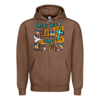 Chestnut this is how i fight my battles Zipper Hoodie - AdoDesignShop