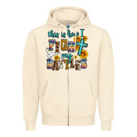 Sandshell this is how i fight my battles Zipper Hoodie - AdoDesignShop