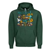 Sports Green this is how i fight my battles Zipper Hoodie - AdoDesignShop