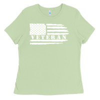 Matcha american veteran, patriotic american tee, army style sweatshirt Ladies Tee - artisFamous