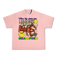 Salmon when life gives you lemons boil some crawfish mard Urban Heavy Tee - FaDigitalArtStudio