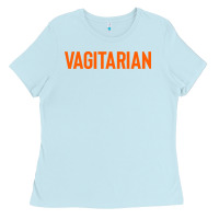 Baby Blue vagitarian Ladies Tee - artisFamous