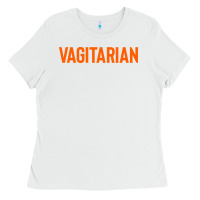 White vagitarian Ladies Tee - artisFamous