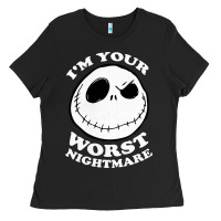 J.a.c.k  Skel.ling.ton  Worst Nightmare T Shirt Ladies Tee | Teevron