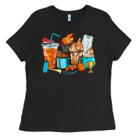 Basketball Coffee Cups Ladies Tee | Teevron