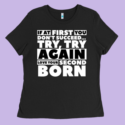 Second Born Gifts Ladies Tee Designed By Artisfamous