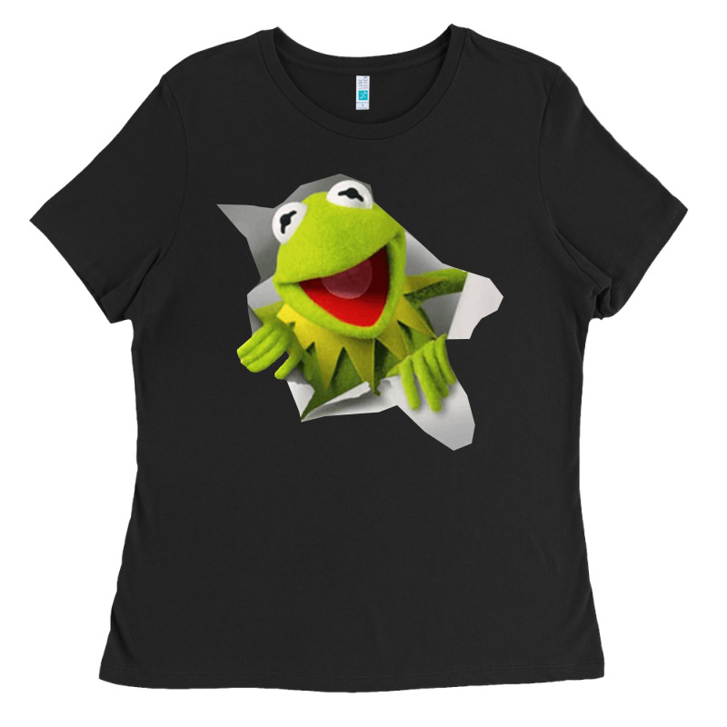 Kermit The Frog Ladies Tee by artisFamous | Teevron