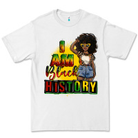 White i am black history juneteenth Premium Tee - CowGirlArtShop