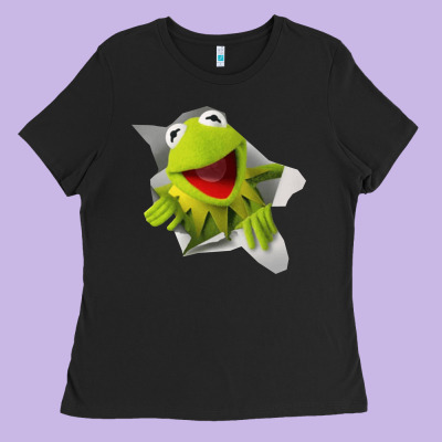 Kermit The Frog Ladies Tee Designed By Artisfamous