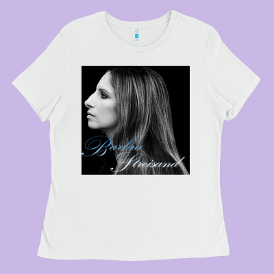 Barbra Streisand Design Ladies Tee Designed By Artisfamous