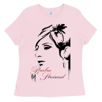 Bubblegum Pink Design barbra streisand Ladies Tee - artisFamous