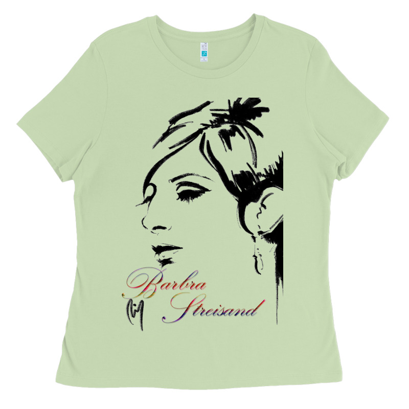 Design Barbra Streisand Ladies Tee by artisFamous | Teevron