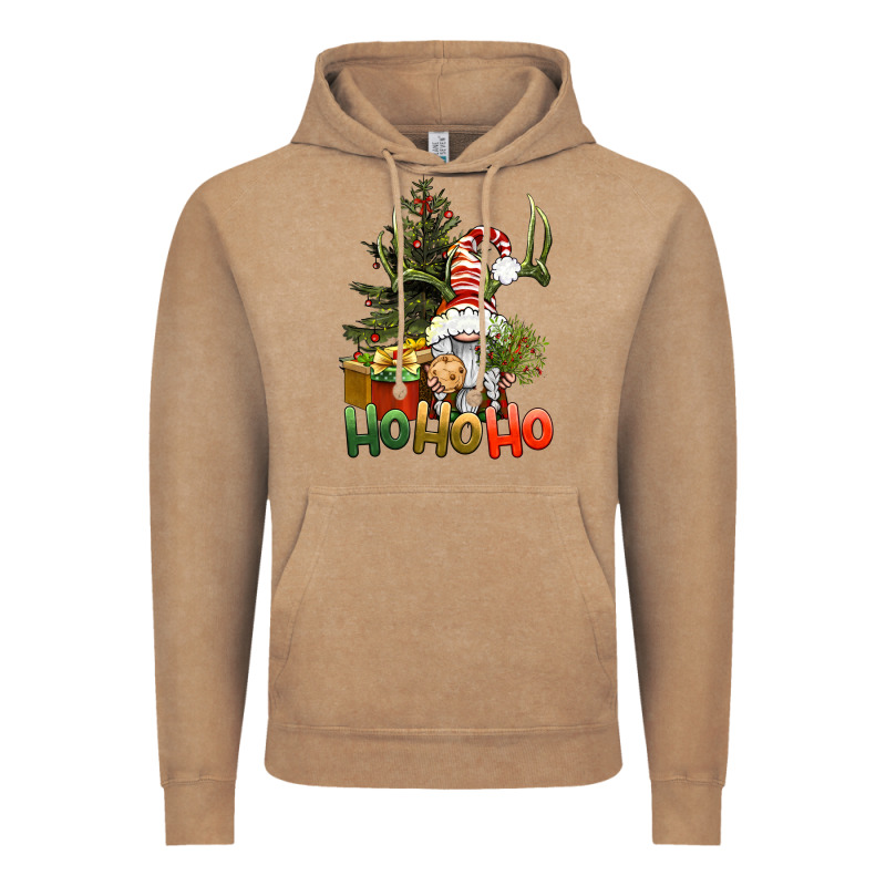 Ho Ho Ho Christmas Gnome Vintage Hoodie by BundleAndBundleShop | Teevron