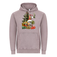 Vintage Zinc Ho Ho Ho Christmas Gnome Vintage Hoodie - BundleAndBundleShop
