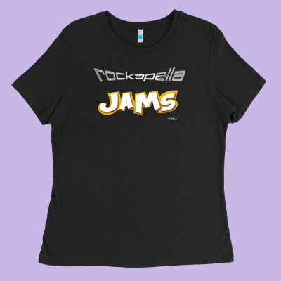 Rockapella Ladies Tee Designed By Artisfamous