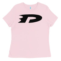 Bubblegum Pink danny phantom run Ladies Tee - artisFamous