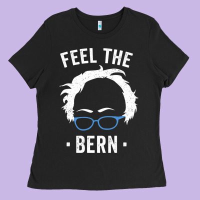 Bernie Sanders For Now Ladies Tee Designed By Artisfamous
