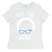 White bernie sanders for now Ladies Tee - artisFamous