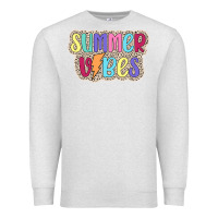 Oatmeal Heather summer vibes Premium Sweatshirt - JahusDesignShop
