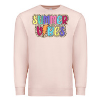 Pale Pink summer vibes Premium Sweatshirt - JahusDesignShop