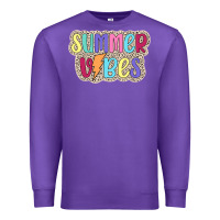Purple summer vibes Premium Sweatshirt - JahusDesignShop