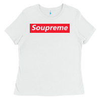 White SOUPREME Ladies Tee - artisFamous