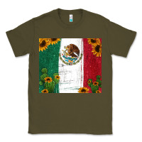 Army Green cactus sunflower mexican flag z Classic Tee - Jasminsmagicworld