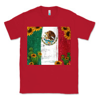 Red cactus sunflower mexican flag z Classic Tee - Jasminsmagicworld
