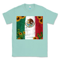 Seafoam cactus sunflower mexican flag z Classic Tee - Jasminsmagicworld