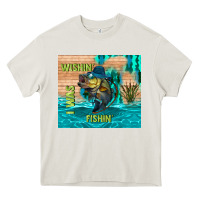 Cream wıshın i was fıshın Heavy Core Tee - TumblerDesignByShophia