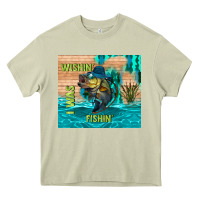 Mossy wıshın i was fıshın Heavy Core Tee - TumblerDesignByShophia