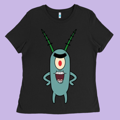 Plankton Ladies Tee Designed By Artisfamous
