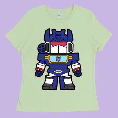 Soundwave Transformers Chibi Ladies Tee Designed By Artisfamous
