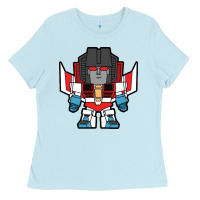 Baby Blue starscream chibi Ladies Tee - artisFamous