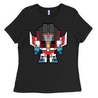Black starscream chibi Ladies Tee - artisFamous