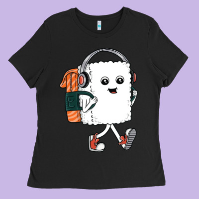 Sushi Cool Ladies Tee Designed By Artisfamous