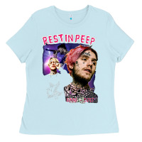 Baby Blue lil peep Ladies Tee - artisFamous
