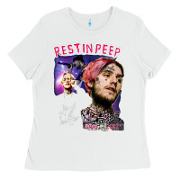 White lil peep Ladies Tee - artisFamous