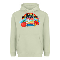 Matcha back to school hello kindergarten 3200x2400 Heavyweight Hoodie - AdoDesignShop