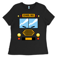 School Bus Costume Cool Halloween Ladies Tee | Teevron