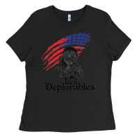 Black les deplorables Ladies Tee - artisFamous