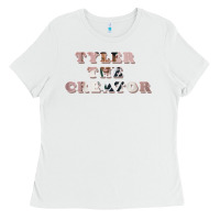 White TYLER, THE CREATOR Ladies Tee - artisFamous