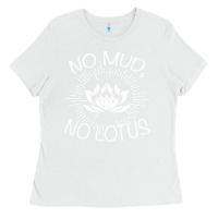 White funny buddhist Ladies Tee - artisFamous