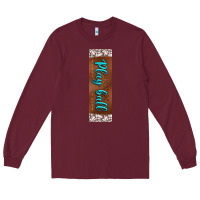 Burgundy baseball pen wraps Long Sleeve Tee - BundleAndBundleShop