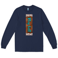 Navy baseball pen wraps Long Sleeve Tee - BundleAndBundleShop
