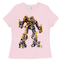Bubblegum Pink transformers Ladies Tee - artisFamous
