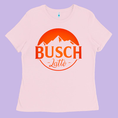Busch Latte Ladies Tee Designed By Artisfamous