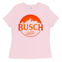 Bubblegum Pink busch latte Ladies Tee - artisFamous