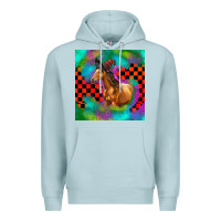 Blue Mist Halloween Quarter Horse Premium Hoodie - LillyAllenDesigns
