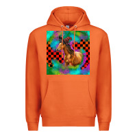 Carrot Halloween Quarter Horse Premium Hoodie - LillyAllenDesigns